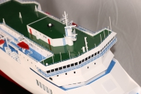 customized model of 186.5m RO-RO ship